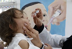 Polio-Impfung im Jemen - picture alliance/dpa/XinHua