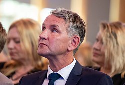AfD-Veranstaltung - Silas Stein