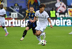 06.10.2024, Fussball, Herren, 3. Liga, Saison 2024/2025, 1. FC Saarbrücken - DSC Arminia Bielefeld, Calogero Rizzuto (1. - IMAGO/Fussball-News Saarland