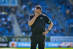 3. Liga - SV Waldhof Mannheim - VfL Osnabrück am 21.09.2024 im Carl-Benz-Stadion in Mannheim Trainer Uwe Koschinat (Osna - IMAGO/osnapix