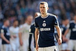 Ron Schallenberg (FC Schalke 04) beim Spiel der 2. BL (Saison 2023/24) FC Schalke 04 - SC Paderborn 07. Copyright: Thoma - Imago Images