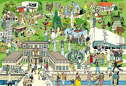 Wimmelbild - Michael Hahn