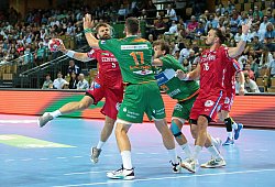 Handball Bundesliga, HBL, HSG Wetzlar - TBV Lemgo Lippe - Oliver Vogler/Jan Huebner
