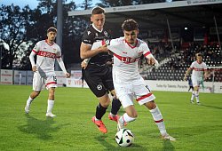 24.09.24 VfB Stuttgart II - DSC Arminia Bielefeld Deutschland, Großaspach, 24.09.2024, Fussball, 3. Liga, VfB Stuttgart - IMAGO/Sportfoto Rudel