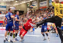 GER, HBW Balingen-Weilstetten vs. TBV Lemgo, Handball, Liqui Moly HBL, Handball Bundesliga, 12. Spieltag, Spielzeit 2023/2024, 13.11.2023 - Eibner Pressefoto / Oliver Schmidt