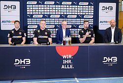 Herren EHF EM 2022, Media Day, Team- und Portraitfoto - Marco Wolf