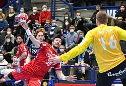 Bergischer HC vs. TBV Lemgo Lippe- 1. Handball-Bundesliga 2021/22 - 21. Spieltag - Mathias M. Lehmann