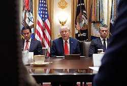 US-Präsident Trump - Evan Vucci/AP/dpa