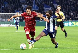 DEU, DFL, 2. FBL, Hertha BSC vs. Arminia Biefeld, - IMAGO/Nordphoto
