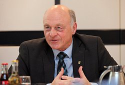 Bürgermeister Klaus Geise - Bernhard Preuss