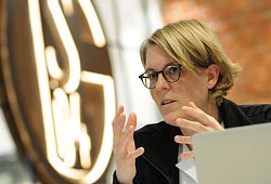 Schalke-Vorständin Rühl-Hamers - Wolf von Dewitz/dpa-Zentralbild/dpa