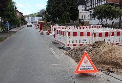 Arbeiten in der Hiddeser Straße - Jana Beckmann