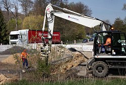 Baustelle Lemgoer Straße - Bernhard Preuss
