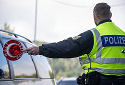 Grenzkontrolle - Harald Tittel/dpa