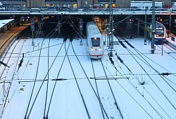 Nach Sturmtief Elli - Bahnverkehr im Norden wieder angelaufen - Bodo Marks/dpa