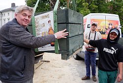 Abbau Strandbar Ameide - Yannick Sonntag(LZ)