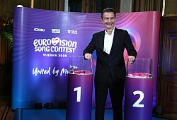 Auslosung der ESC-Halbfinals - Georg Hochmuth/APA/dpa