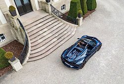 Luftaufnahme vom Bugatti Mistral - Bugatti/dpa-tmn
