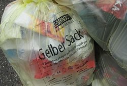 Gelbe Säcke - Symbolfoto: Pixabay
