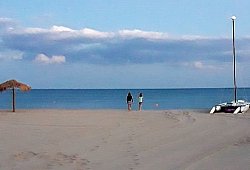 Die Strände in Bulgarien sind wie leer gefegt. Im Gegensatz zu den Vorjahren waren nur vereinzelt Touristen zu sehen, sagen die Urlaubsrückkehrer. - Familie M.