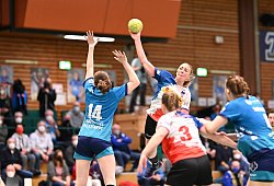 Handball I Frauen I Saison 2021-2022 I 1. HBF I 21. Spieltag I Buxtehuder SV - HSG Blomberg-Lippe I 20.02.2022 - Lobeca/Felix Schlikis