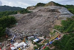 Einsturz einer M&uuml;lldeponie auf den Philippinen - Jacqueline Hernandez/AP/dpa