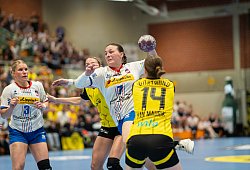 Borussia Dortmund (GER) vs. HSG Blomberg-Lippe (GER), Handball, 1. Handball Bundesliga Frauen, Play-Offs, Halbfinale, Spiel 1, 10.05.25 - 1 - Timon Peters