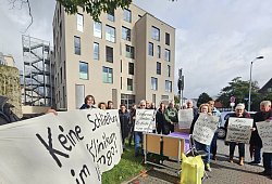 Mahnwache - Janet König (Archivbild)