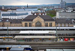 Hauptbahnhof Bielefeld Drohnenbild - 1 - Mike-Dennis M&uuml;ller / www.mdm.photo
