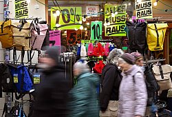 Potsdamer Einkaufsmeile Brandenburger Stra&szlig;e - Soeren Stache/dpa/ZB