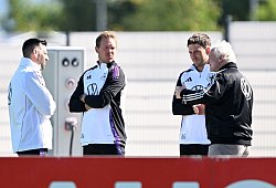 Abschlusstraining Nationalmannschaft - Federico Gambarini/dpa