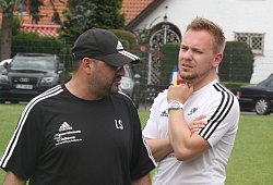 Trainer der SG Hiddesen-Heidenoldendorf: Lütfi Soylu(links) und Sascha Möller. - Sebastian Lucas