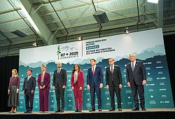 G7-Treffen in Kanada - Soeren Stache/dpa