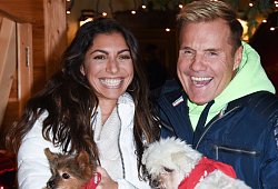 Dieter Bohlen und Carina - Volker Dornberger/dpa