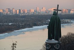 Winter in Kiew - Danylo Antoniuk/Ukrinform/dpa