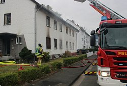 Zimmerbrand Werl-Aspe - Feuerwehr Bad Salzuflen