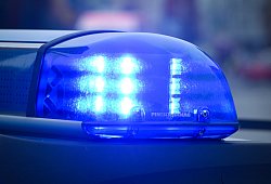 Ein Polizei-Blaulicht - Patrick Pleul/dpa