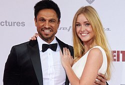 Daniel Aminati mit seiner Frau Patrice - Annette Riedl/dpa