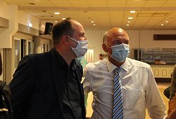 Christoph Dolle (SPD) am Wahlabend - Seda Hagemann