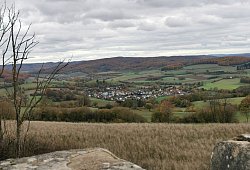 Blick vom Windmühlenstumpf - Sylvia Frevert