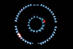 Gasflamme - Marijan Murat/dpa