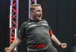 PDC European Tour Swiss Darts Trophy - Urs Flueeler/KEYSTONE/dpa