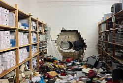 Sparkasse Gelsenkirchen-Buer - -/Polizei Gelsenkirchen/dpa