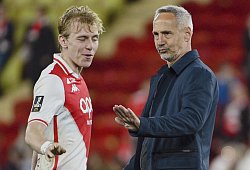 FOOTBALL : AS Monaco vs RC Strasbourg - ligue 1 - 19/4/25 - 1 - IMAGO/PsnewZ