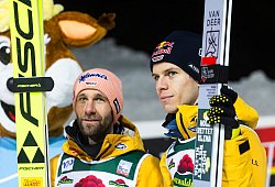 Pius Paschke und Andreas Wellinger - Philipp von Ditfurth/dpa