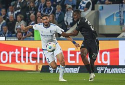 22.09.2023, xgox, Fussball 2.Bundesliga, 1.FC Magdeburg - SC Paderborn 07 emspor, v.l. Cristiano Piccini (Magdeburg, 2), - Imago Images