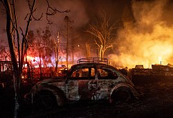 Flächenbrände verursachen weltweit immer immensere Schäden - Stephen Lam/San Francisco Chronicle/AP/dpa
