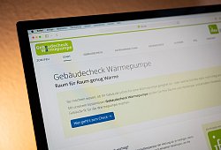 Die Webseite des &laquo;Geb&auml;udecheck W&auml;rmepumpe&raquo; - Nico Tapia/dpa-tmn