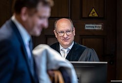 Landgericht Berlin entscheidet über Räumungsklage gegen AfD - Andreas Gora/dpa