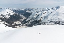 Skitourengeher in Livigno - Giovanni Levi/Livigno NEXT/dpa-tmn